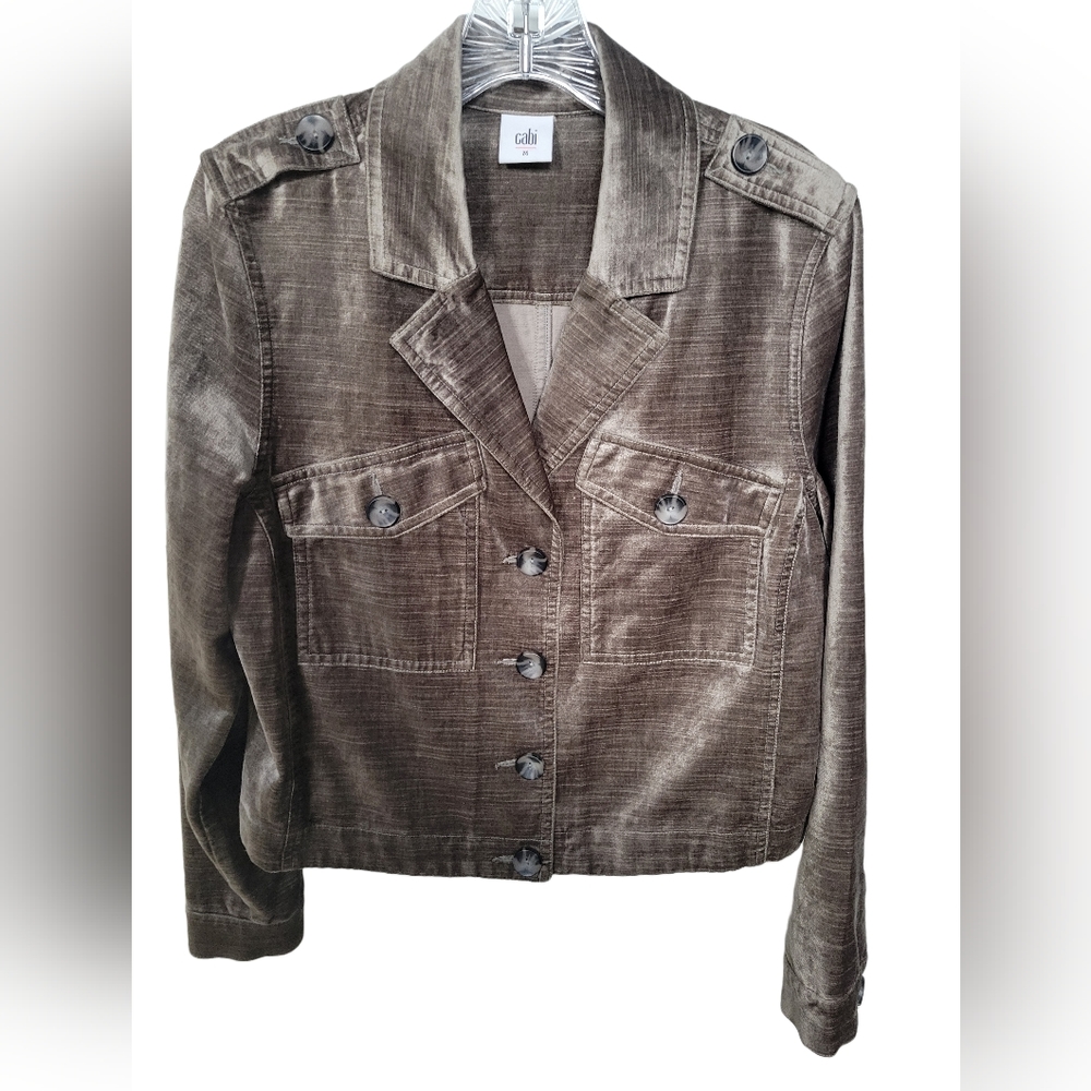 Cabi - Velvet Jacket - M